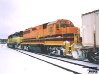 SLR (LLPX) 3202 - GP40 (Ex-CSXT 6776, exx-SBD 6776, nee SCL 1622. An unit built in 1967-71.)