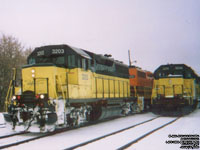 SLR (LLPX) 3203 - GP40 (Ex-EMDL 200, exx-GOT 725, exxx-RI 3004, nee RI 380. An unit built in 1967-71)