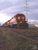 SLR (LLPX) 3207 - GP40 (Ex-EMDX 204, exx-GOT 720, exxx-RI 3005, nee RI 374. An unit built in 1967.)