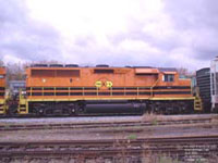 SLR 3803 - GP40M-3 (ex-HATX 404, exx-CSXT 6650, exxx-FL 6650, exxxx-A&WP 6650, nee A&WP GP40 730)