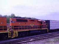 SLR 3803 - GP40M-3 (ex-HATX 404, exx-CSXT 6650, exxx-FL 6650, exxxx-A&WP 6650, nee A&WP GP40 730)