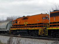 SLR 804 - RM-1 slug (ex-CSX GP-40 6561, exx-CS 6561, nee C&O 3786)