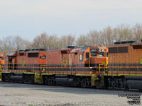 SLR 805 - RM-1 slug (ex-CSX GP40 6848, exx-CS 6848, nee C&O 4093)