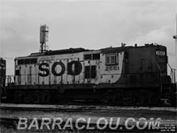 Soo Line 2551 - GP9