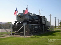 Soo Line 451, displayed in New Town,ND