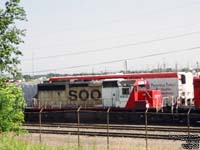 Soo Line 6610 - SD40-2