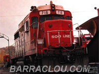 Soo Line 716 - GP30 (Scrapped as WC 716)