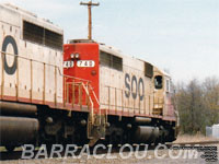 Soo Line 740 - SD40