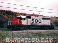 Soo Line 754 - SD40 (Sold to Alstom, then to FURX 3046)