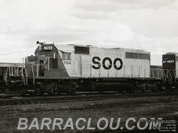 Soo Line 764 - SD40-2