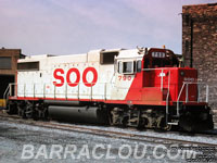 Soo Line 790 - GP38-2 (Re# SOO 4400)