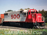 Soo Line 796 - GP38-2 (Re# CP/SOO 4406)