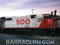 Soo Line 797 - GP38-2 (Re# CP/SOO 4407)