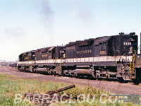 Southern CG 2990 A - SD35, CNOTP 3175 T - SD40 and SOU 3017 F - SD35