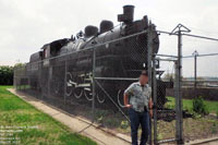 Northern Pacific (NP) 2164, static display in Bismarck,ND