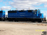 SW 3134 - GP40 (Ex-SCRX 3134, exx-DRGW 3134, exxx-CR 3118, nee PC 3118)