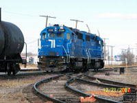 SW 3134 - GP40 (Ex-SCRX 3134, exx-DRGW 3134, exxx-CR 3118, nee PC 3118)