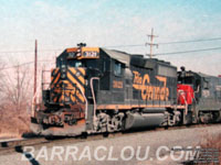 DRGW 3121 - GP40-2