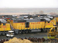 UP 308 - GP38-2 (ex-UP 1808, exx-HLCX 2020, exxx-MP 2020, nee MP 869)