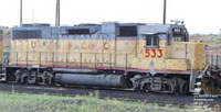 UP 533 - GP38-2 (nee UP 2033)