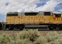 UP 551 - GP38-2 (nee UP 2051)