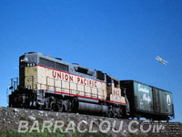 UP 663 - GP40 (nee WP 3514 - To KCS 4777 after the lease expired)