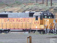 UP 668 - GP38-2 (ex-UP 2168, nee MP 2168)