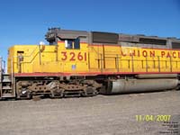 UP 3261 - SD40-2R (ex-SD40-2H 8021)