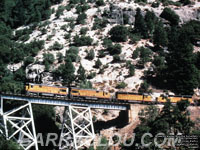 UP action in the Feather River Canyon, California