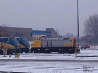 Via Rail 202 - SW1000, Montreal Maintenance Centre yard switcher, Montreal, QC