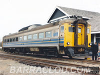 Via Rail 6134 (RDC1) on the Vancouver Island