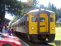 Via Rail 6135 (RDC1) on the Vancouver Island - Now Stored unserviceable in Sudbury