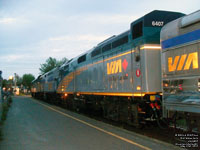 Via Rail 6407 (F40PH-2) - Rebuilt