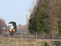 Via Rail 6408 (F40PH-2) - Coors Light Silver Bullet Express