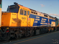 Via Rail 6411 (F40PH-2) - Operation Lifesaver