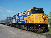 Via Rail 6411 (F40PH-2) - Operation Lifesaver