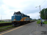 Via Rail 6414 (F40PH-2) - Rebuilt