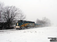 Via Rail 6414 (F40PH-2) - Rebuilt