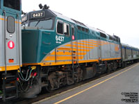 Via Rail 6437 (F40PH-2) - Rebuilt