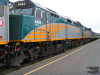 Via Rail 6443 (F40PH-2) - Rebuilt