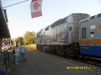 Via Rail 6445 (F40PH-2) - Coors Light Silver Bullet Express