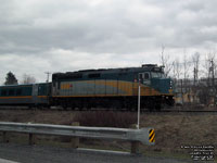 Via Rail 6453 (F40PH-2) - Rebuilt