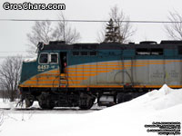 Via Rail 6457 (F40PH-2) - Rebuilt