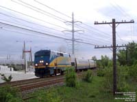 Via Rail 902 (P42DC / Genesis) - Damaged in fire near Ottawa - August 2009