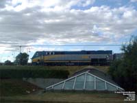 Via Rail 902 (P42DC / Genesis) - Damaged in fire near Ottawa - August 2009