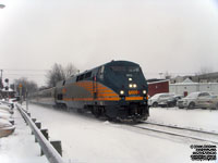 Via Rail 902 (P42DC / Genesis) - Damaged in fire near Ottawa - August 2009