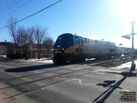 Via Rail 902 (P42DC / Genesis) - Damaged in fire near Ottawa - August 2009