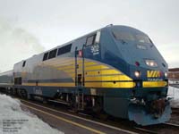 Via Rail 902 (P42DC / Genesis) - Damaged in fire near Ottawa - August 2009