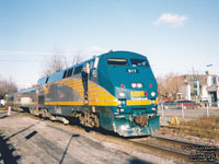 Via Rail 917 (P42DC / Genesis) in Dorval,QC