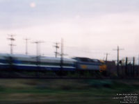 A Via Rail F40PH-2 on AMT